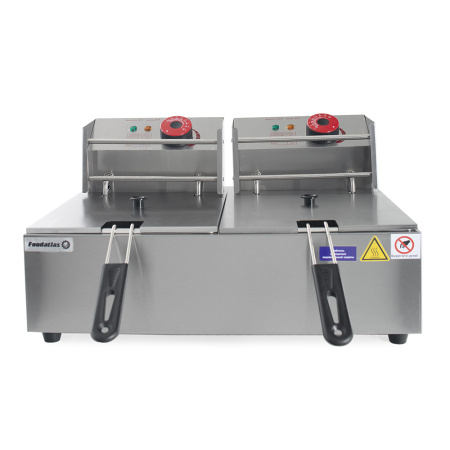 Фритюрница (6л+6л) DF-82 Foodatlas Eco